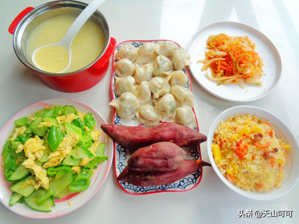 新疆人早餐吃抓飯你信嗎？六種搭配早餐，幹稀都有，好吃又養胃