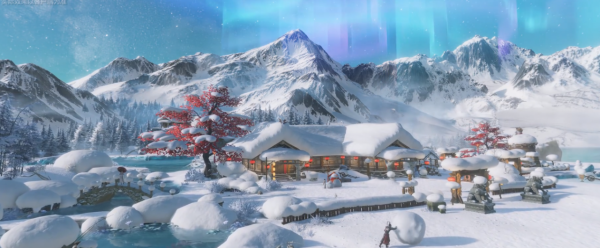 劍網3推出私人家園，冰雪面板，海宮地圖，整張地圖隨意建造