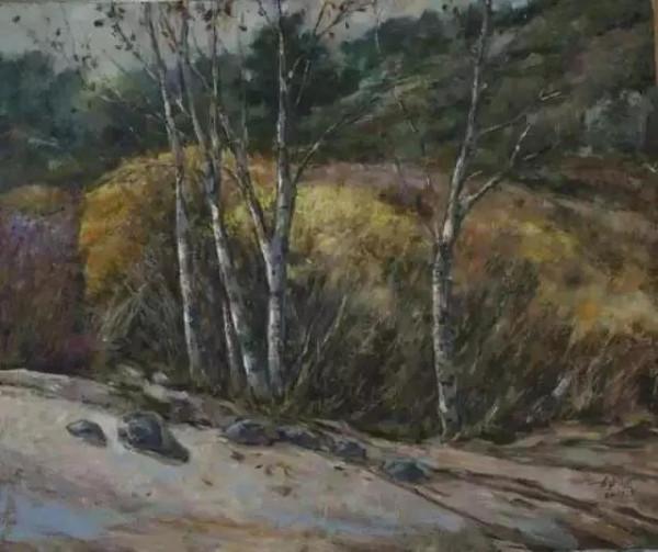 油畫家胡永斌作品