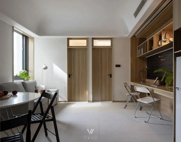 55㎡小戶型高階感滿滿,LDK一體設計,暗衛變亮的小秘訣在這裡 55㎡小戶型高階感滿滿,LDK一體設計,暗衛變亮的小秘訣在這裡