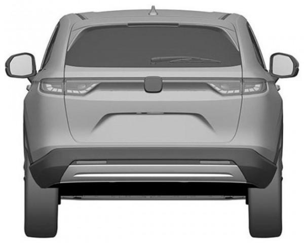 全新本田繽智專利圖曝光 或2022年正式上市