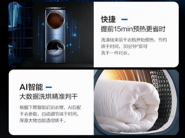 冬季洗被厚衣越晾越潮？海爾洗烘護一體機終結衣物幹不透難題