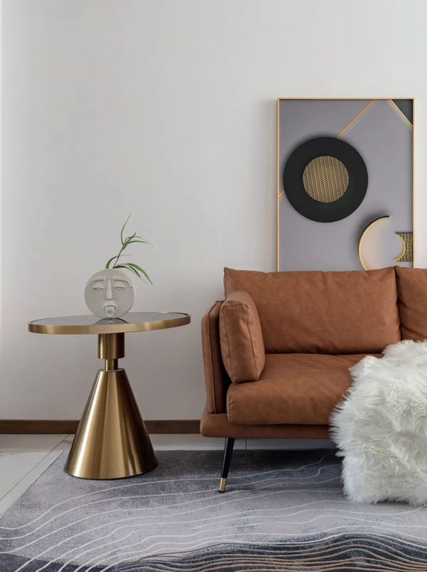 120平三室輕奢風格，全鋪大理石電視牆，餐廚原木設計，精緻氣派