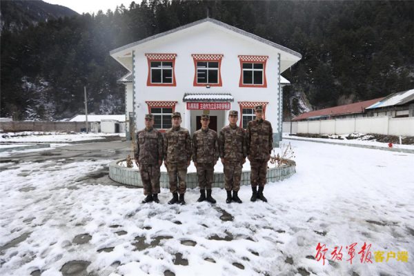 新春走軍營 &vert; 青春堅守&CenterDot;踏雪保通築忠誠