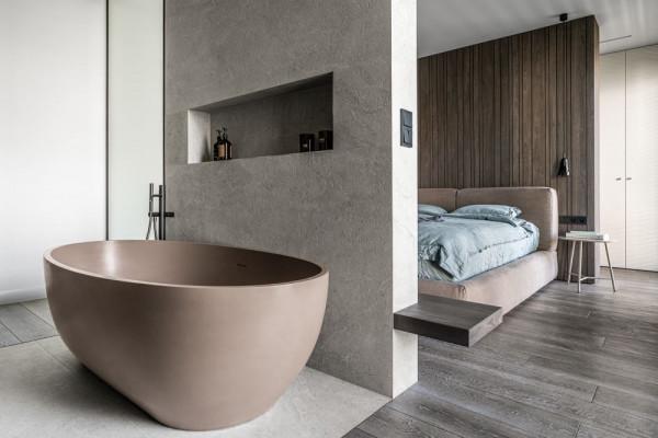 這位男業主的小公寓，裝修簡約大方，一進門就被吸引住了