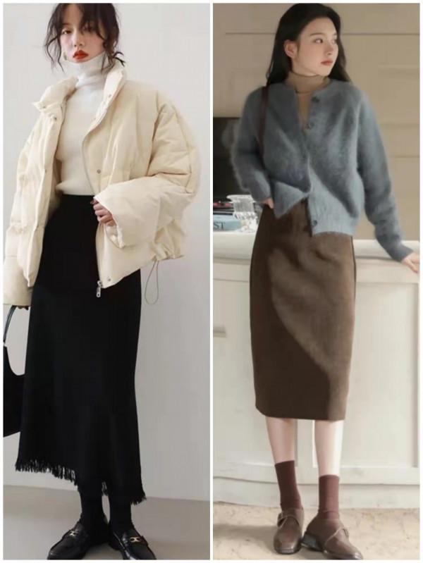 適合冬天穿的裙子有哪些？這3條優雅顯瘦又時尚，日常通勤都可穿