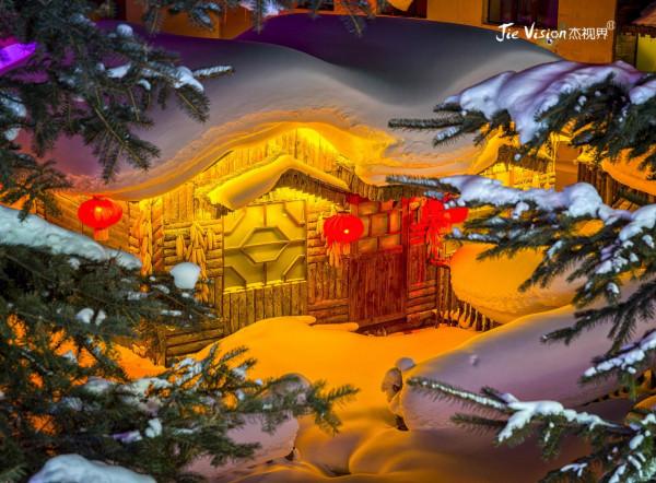 雪後夜景怎麼拍？攝影師給您幾點建議 走進最具年味的雪鄉聊攝影