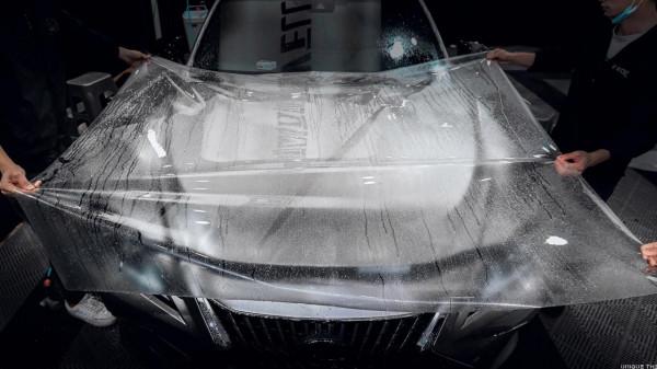 蘇州無二汽車貼膜丨雷克薩斯ES貼711隱形車衣&plus;氛圍燈升級