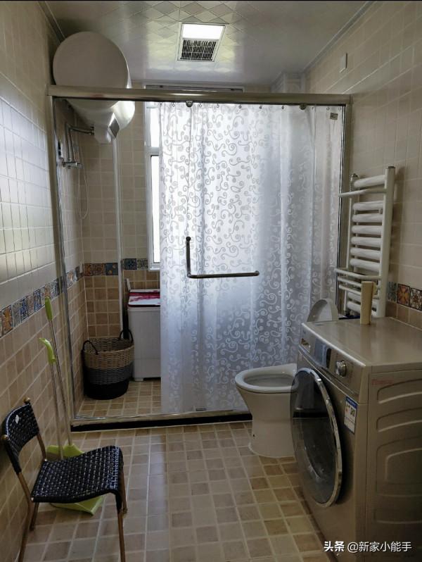 她家128平新房裝修花了17W，舒適又實用，衛生間改衣帽間太棒了