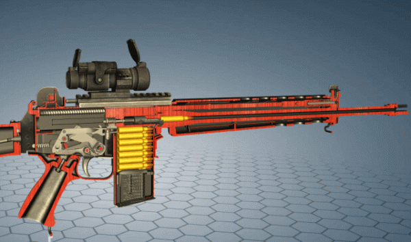 槍械的後坐式自動原理