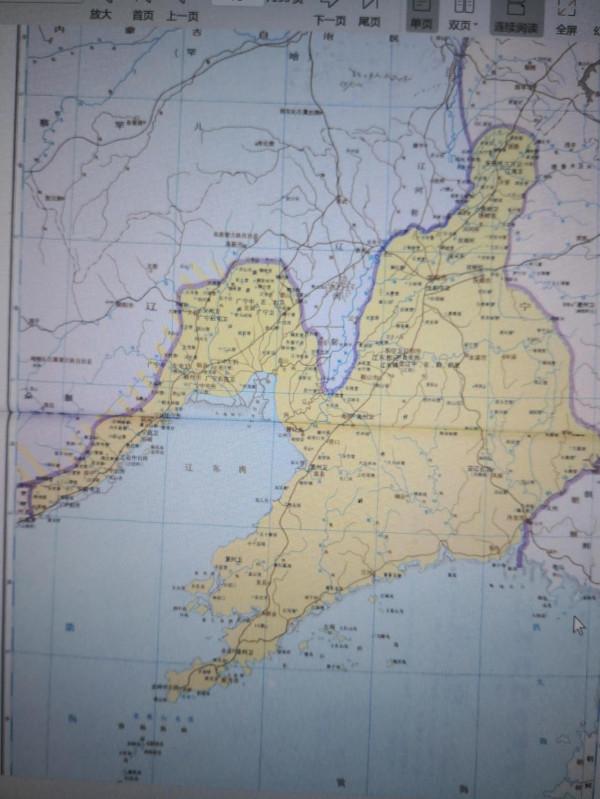 明代的山東有多大面積？包括今天的遼寧嗎？
