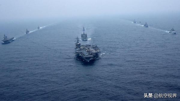 美國兩線施壓，中國不會坐視不管，三國聯合軍演，直切美國要害