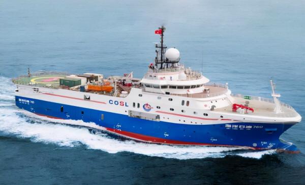 美海軍派出探測船，於南海進行探測工作，該海域漁民即將大顯神通