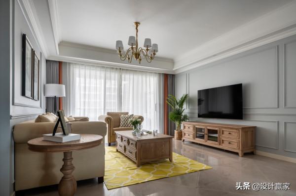 120㎡原木自然風,經典美式貫穿其中,精緻優雅大氣 120㎡原木自然風,經典美式貫穿其中,精緻優雅大氣