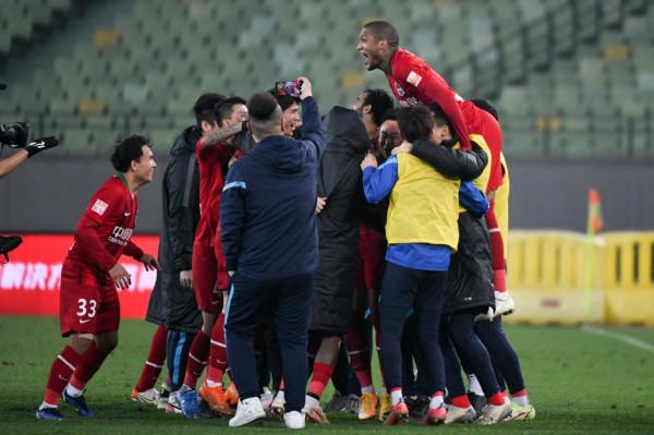 #（體育）足球——中超：河南嵩山龍門勝上海申花