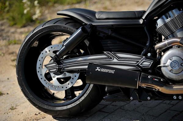 一輛哈雷威路德V-Rod被立陶宛人改裝得好生猛