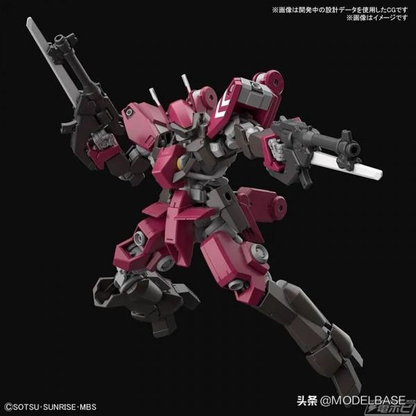 造型真不錯 萬代公佈三款鐵血系HG新品