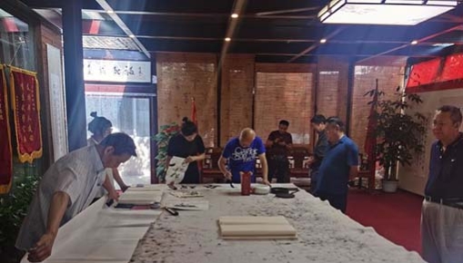 首都國典香竹書院秋季高階文化交流活動在創作基地勝利開幕