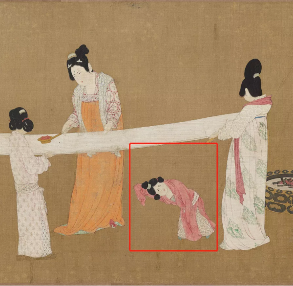 宋徽宗臨摹下的《搗練圖》,放大後,細節超震撼 宋徽宗臨摹下的《搗練圖》,放大後,細節超震撼
