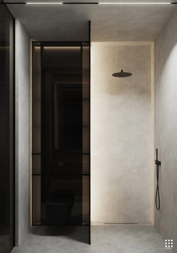 62㎡水泥灰+原木，溫暖舒適