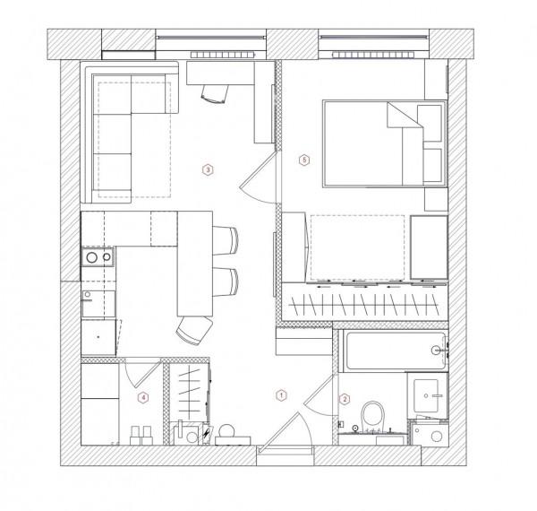 發現一位54歲阿姨的家，那叫一個時尚，拍照給大家看看，超漂亮