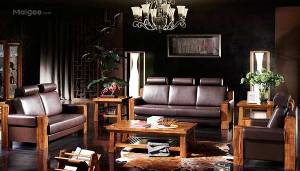 烏金木王系列 客廳實木沙發圖片欣賞
