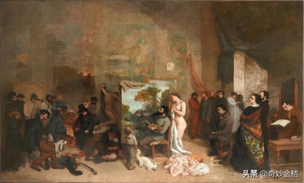 名畫賞析：畫家工作室