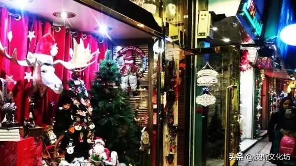 伊朗德黑蘭洋溢聖誕節氣息