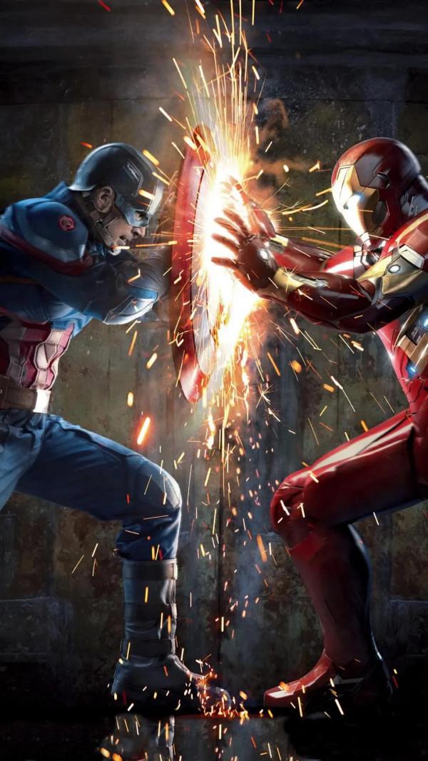 桌布：漫威～美國隊長