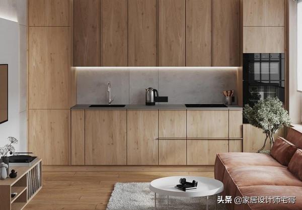 走進32歲小姐姐48㎡的家，裝飾簡約大氣有格調，高階感藏都藏不住