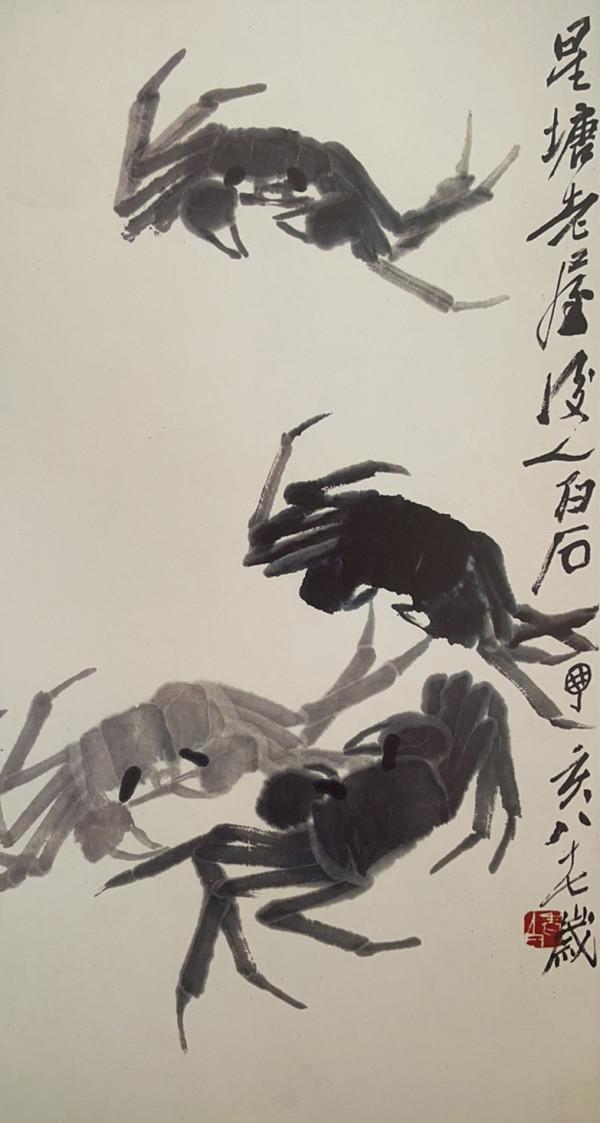 齊白石真跡分享，7幅不同時期的畫作