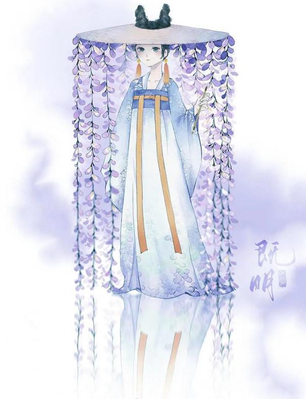 中國玄幻風也可以這樣禪意深遠#中國風插畫