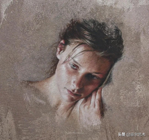 法國女粉彩大師，描繪的女性之美，細膩柔和