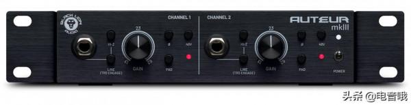 黑獅音訊釋出帶有雙通道變壓器耦合的話筒放大器Auteur mkIII