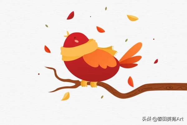 教程丨少兒美術課程《小鳥飛起來了》