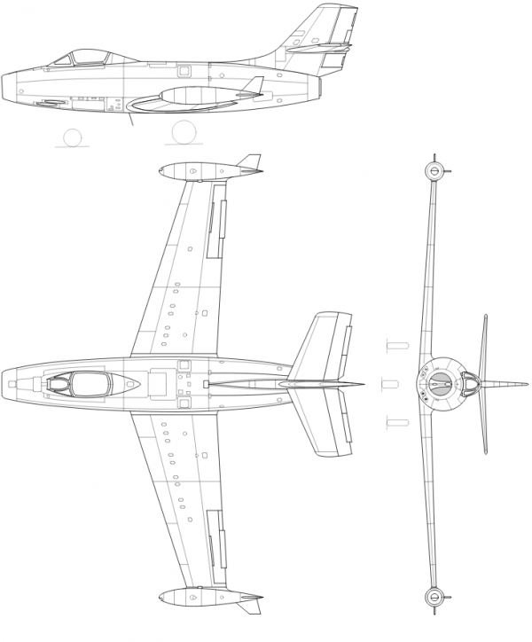 法蘭西風暴——達索 M.D.450 暴風戰鬥機