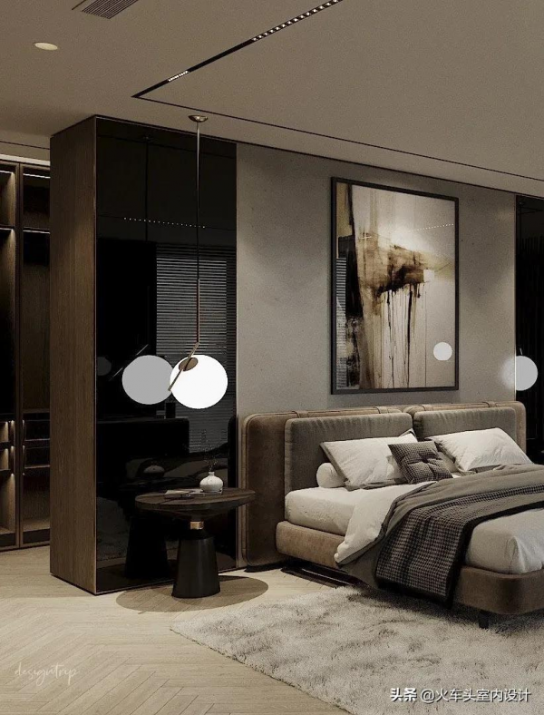 這些輕奢系臥室裝修設計真美