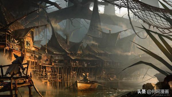 腦洞大開的一組“概念場景”插畫作品！無論想法還是畫技都很出色