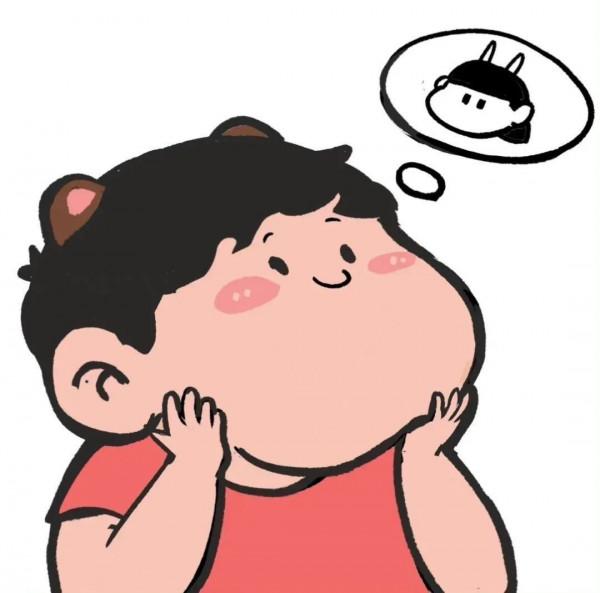 插畫風漫畫風情侶頭像 | 遇見即是上上籤