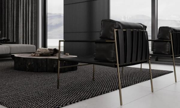 眾乙研設別墅裝飾丨260㎡,極簡主義黑白灰別墅