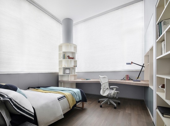 450㎡舊房改造,全屋大面積落地窗設計讓空間更具有通透性 450㎡舊房改造,全屋大面積落地窗設計讓空間更具有通透性