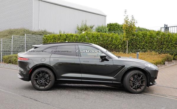 “只是”V8?阿斯頓·馬丁DBX高效能版本諜照 “只是”V8?阿斯頓·馬丁DBX高效能版本諜照