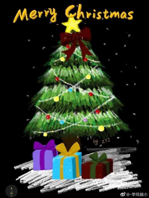 聖誕樹小牆 聖誕樹小牆