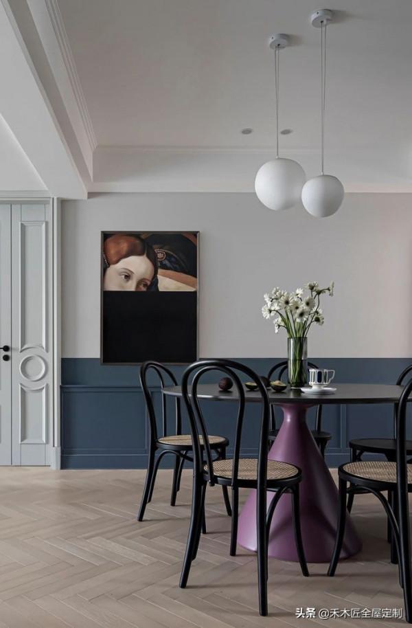 135㎡大兩居，現代簡約帶點輕復古，清新自然，格調不一般