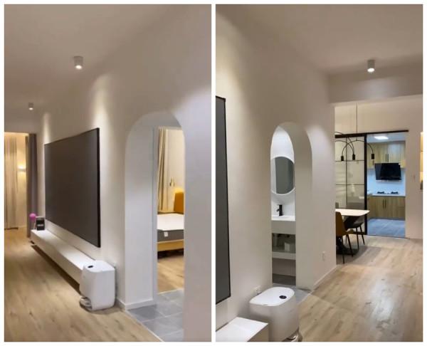 小夥72天改造毛坯房，刷膩子鑿牆一人徒手完成，網友：佩服