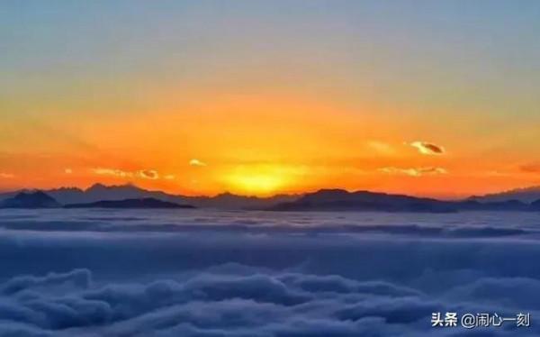 分享——峨眉山日出