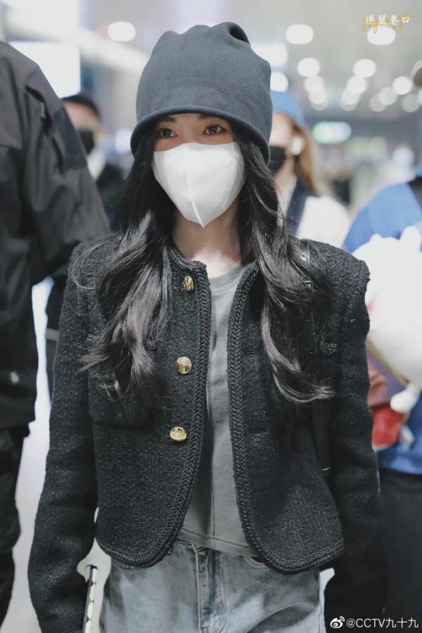 明星穿搭圖集——鞠婧禕