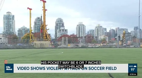 溫哥華市中心女子被髒針扎傷腿 男子突入球場瘋狂捅人 溫哥華市中心女子被髒針扎傷腿 男子突入球場瘋狂捅人