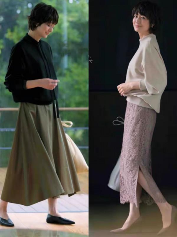 這個秋季火了一種單品，叫“七分袖上衣”，50、60歲穿優雅又大方