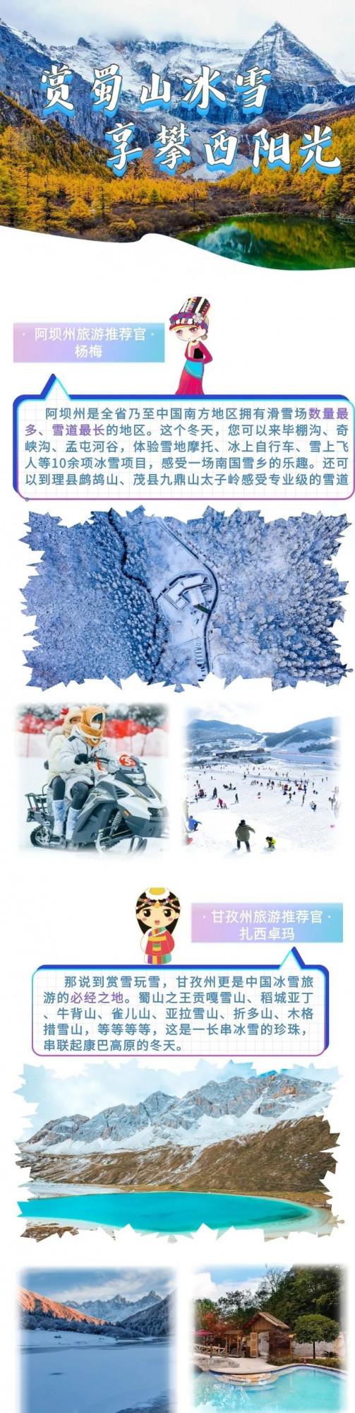 為了讓你冬季來四川耍巴適，甘、阿、涼、攀“吵”起來啦
